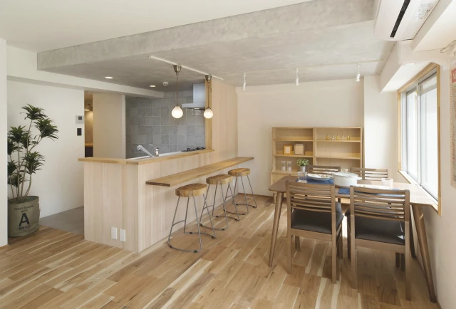 こんなダイニングを待っていた/施工後の住まい